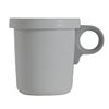 ovject Enameled Hook Mug, 12.2 fl oz (360 ml) (Gray)