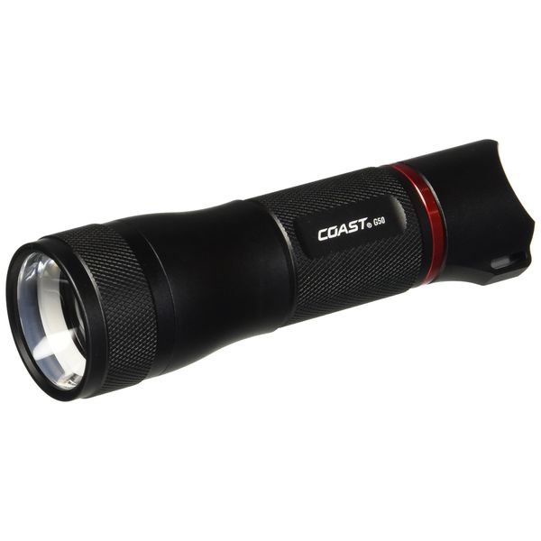 COAST® G50 Twist Focusing 355 Lumen LED Flashlight, Black