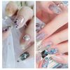 ZHEJIA Nail Stickers, For Hands, No Damage, 6 Types, Nail Accessories, Women, Cute, Popular, Stylish, Advanced Nail Wrap