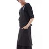 As Super Sonic Men's Apron, Back Cloth, Bib, Black