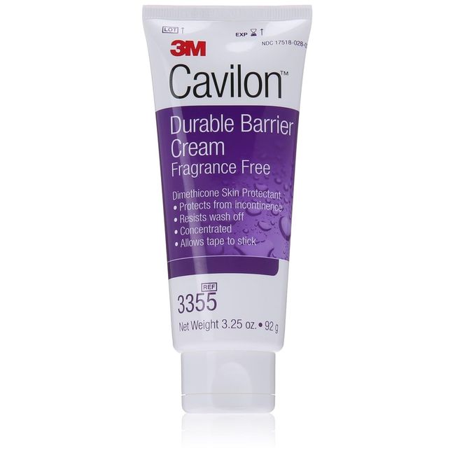 3M Cavilon Durable Barrier Cream 3355, 3.25 Ounce, 1ea