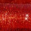 40" Sparkling Hair Tinsel 100 Strands (Red Fire)