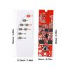 Solar Light Circuit Board Module, Solar Controller Board Easy Installation Motion Sensor with Remote Control for Modification