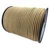 8mm Beige Polypropylene Braided Poly Rope Cord x 50 Metre Strong String