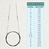 KnitPro Nova Fixed Circular Needles 24" (60cm) | 3.00mm