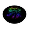 Rainbow Wind Chime Taurus Zodiac PopSockets Swappable PopGrip
