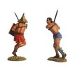 Team Miniatures ROM6018 Crazy Fighting Gladiator vs. Warrior