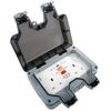 BG ELECTRICAL OUTDOOR RCD SOCKET 13A IP66 SWITCHED