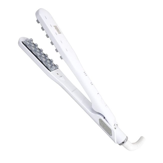 Popuco Curling Iron, Volume and Twist Hair Freely Every Day! You can easily arrange your hair with just one hair iron. Curling Iron, White