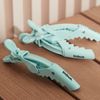 Imbue Crocodile Sectioning Clips- Detangling Hair Clips for Styling Sectioning, Green