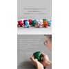 Petiluu Gem Bear 7cm Mascot Size (February Amethyst)