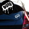 Yoonek Graphics dope Vinyl Decal Sticker # 860 (8" x 7.5", White)
