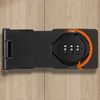 Security Hasp with Combination Lock Hasp Lockable, Security Hasp Cabinet Lock Combination Lock with Combination Code Security Latch for Cupboard Small Doors Cabinets