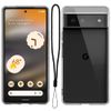 Shop B.M.K Google Pixel 7a TPU Case Clear Transparent Pixel 7a Soft Case Silicone with Strap