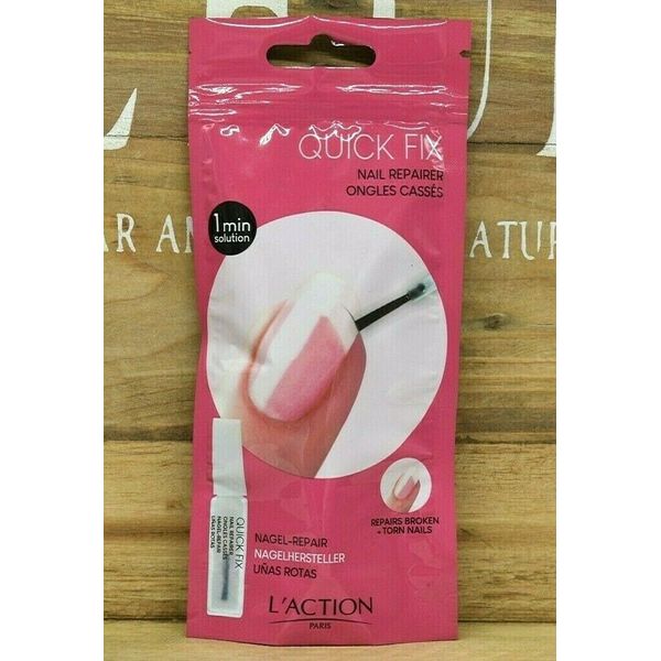 L'ACTION Quick Fix Nail Repairer .27 fl oz Repairs Broken & Torn Nails