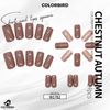 COLORBIRD Nail Tip Short Ballerina Square (W1782)