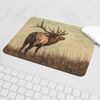 CafePress Rustic Western Wild Elk Mousepad Non-Slip Rubber Gaming Mousepad