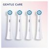 Oral-B iO Gentle Care Replacement Brush Heads for Electric Toothbrush for Gentle Cleaning on Sensitive Areas and Healthier Gums, White