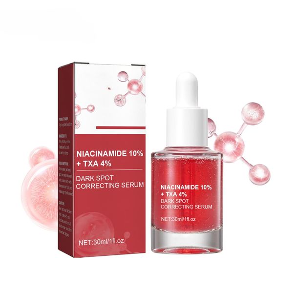 Trendyfave Dark Spot Serum, Niacinamide Serum, Brightening Serum, 10% Niacinamide+ 4% Tranexamic Acid, Dark Spot Corrector For Face, Age Spot Remover For Face, Face Redness Remover, Arbutin Serum