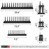6PCS SAE & Metric Socket Organizer Tray Set for Efficient Toolbox Storage