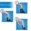 RMS Compression Stocking or Sock Aid for Removing Socks or Light to Medium Compression Hosiery for Men or Women with Arthritis or Limited Mobility (Blue)