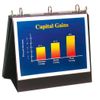 StoreSMART - Flip Chart Easel Binder - Landscape/Horizontal - Black - VH424
