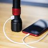 DORCY® 3,400-Lumen USB Rechargeable Flashlight with Power Bank