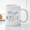 CafePress Bartender Mixing Tools Mugs 11 oz (325 ml) Ceramic Coffee Mug