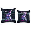 Transformers Soundwave 1984 Retro Throw Pillow