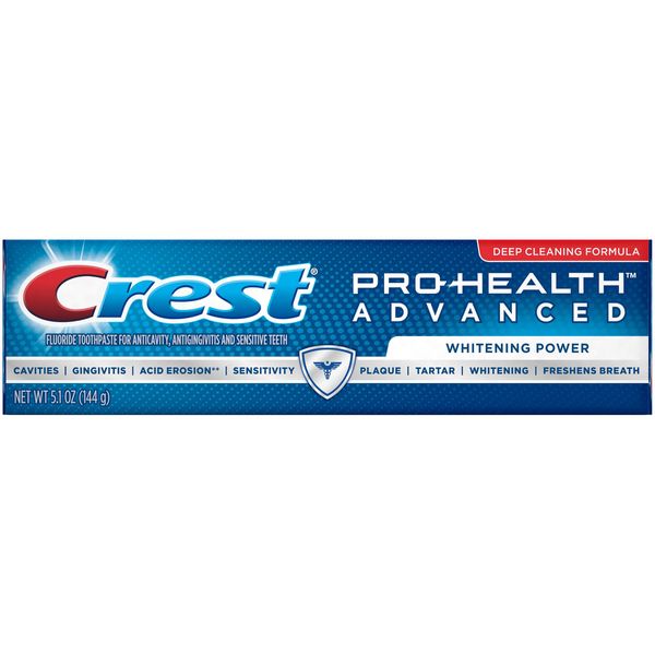 Crest Pro-Health Advanced Extra Whitening Toothpaste, Mint, 5.1 Oz