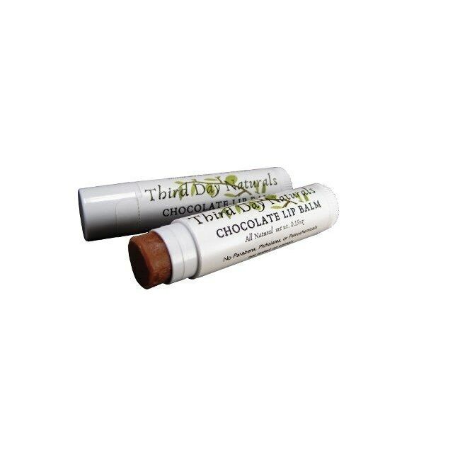 TD Naturals: Chocolate Lip Balm - All natural - vegan - non GMO - real chocolate