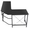 66" Desk Corner Computer L-Shaped Gaming Laptop Table Workstation Office Black 