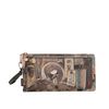 Anekke Pouch 2 Zip Brown Size M, brown, Shōen