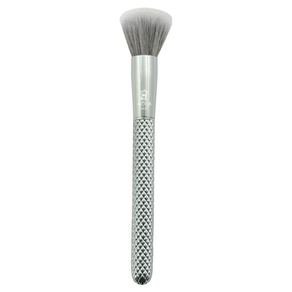 MODA Metallics Buffer Makeup Brush – Densely Packed Face Brush for Blending Liquid, Cream, or Powder Foundation