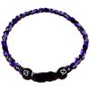 Sport Ropes Double Titanium Necklace (Purple/Black, 22")