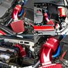 For Jeep Cherokee XJ 3" Cold Air Intake Filter Induction Kit High Flow Pipe Hose