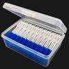 GXXMEI 200PCS Dual-Use Interdental Brushes Soft Silicone Dental Picks Toothpicks Between Teeth Brush, Tooth Flossing Brush for Cleaning Orthodontic Wire Toothbrush Clean Tool