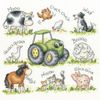Bothy Threads Counted Cross Stitch Kit - Farmyard Friends