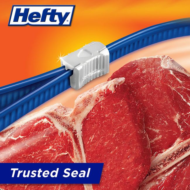 Hefty Slider Freezer Storage Bags, Quart Size, 35 Count (Pack of 9), 315  Total