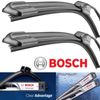 2 Bosch BEAM Wiper Blades Size 26" & 19" - "Clear Advantage" Front Left & Right