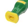 sourcing map Rubber File Handle 4.5 Inch Rectangular Hole Ergonomic Handles for 14" Flat and Half Round Metal Files