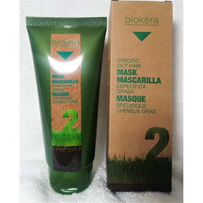 SALERM BIOKERA NATURA SPECIFIC OILY HAIR MASK 200ml/6.9oz