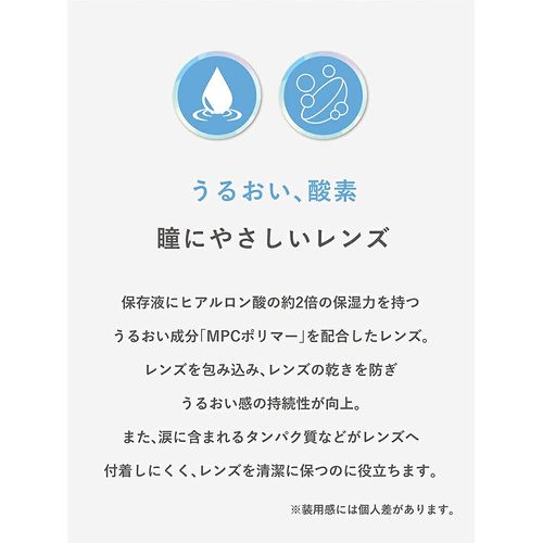 アンジョルノ クリアワンデー 30枚入 【PWR】-3.00 （DIA 14.2mm/BC 8.7mm 1day UVカット うるおい engiorno クリアレンズ）