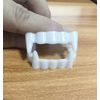 Dzrige White Plastic Vampire Teeth Demon Fangs Devil Dentures Cosplay Props Halloween Vampire Costume Accessory