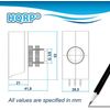 2-Pack Photocell Thermal Type Light Sensor Dusk to Dawn Wire-in Switch Control
