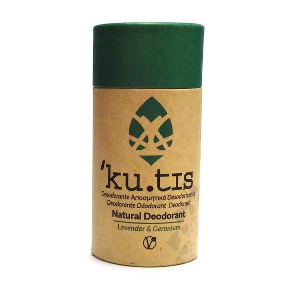 Kutis Lavender & Geranium Plastic-Free Natural Vegan Deodorant