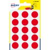 Avery 90 dots Diam 19mm red