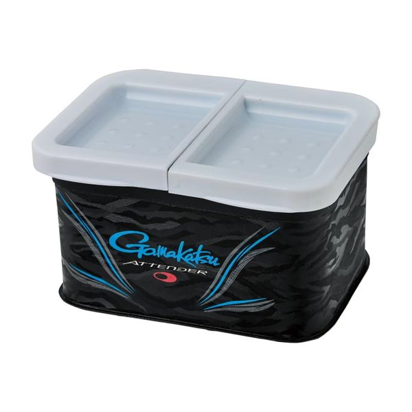 Gamakatsu Sachier Container (2 Rooms) ATTENDER GM2560 Black