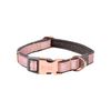 Rogz Dog Urban Classic Collar, Pink Blush, Small