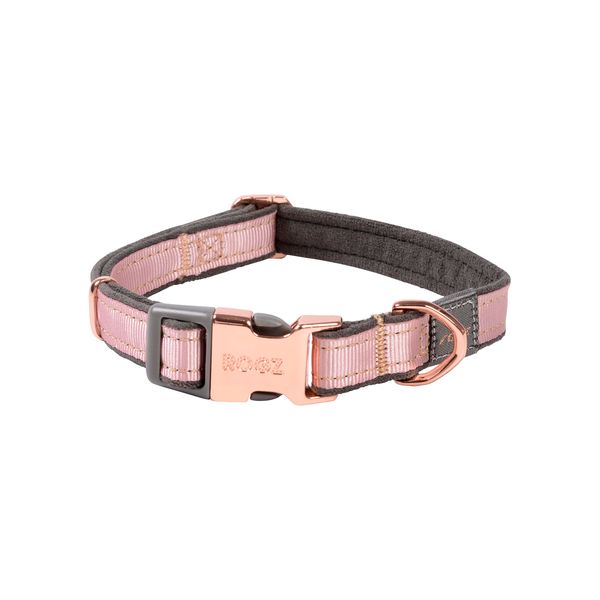 Rogz Dog Urban Classic Collar, Pink Blush, Small